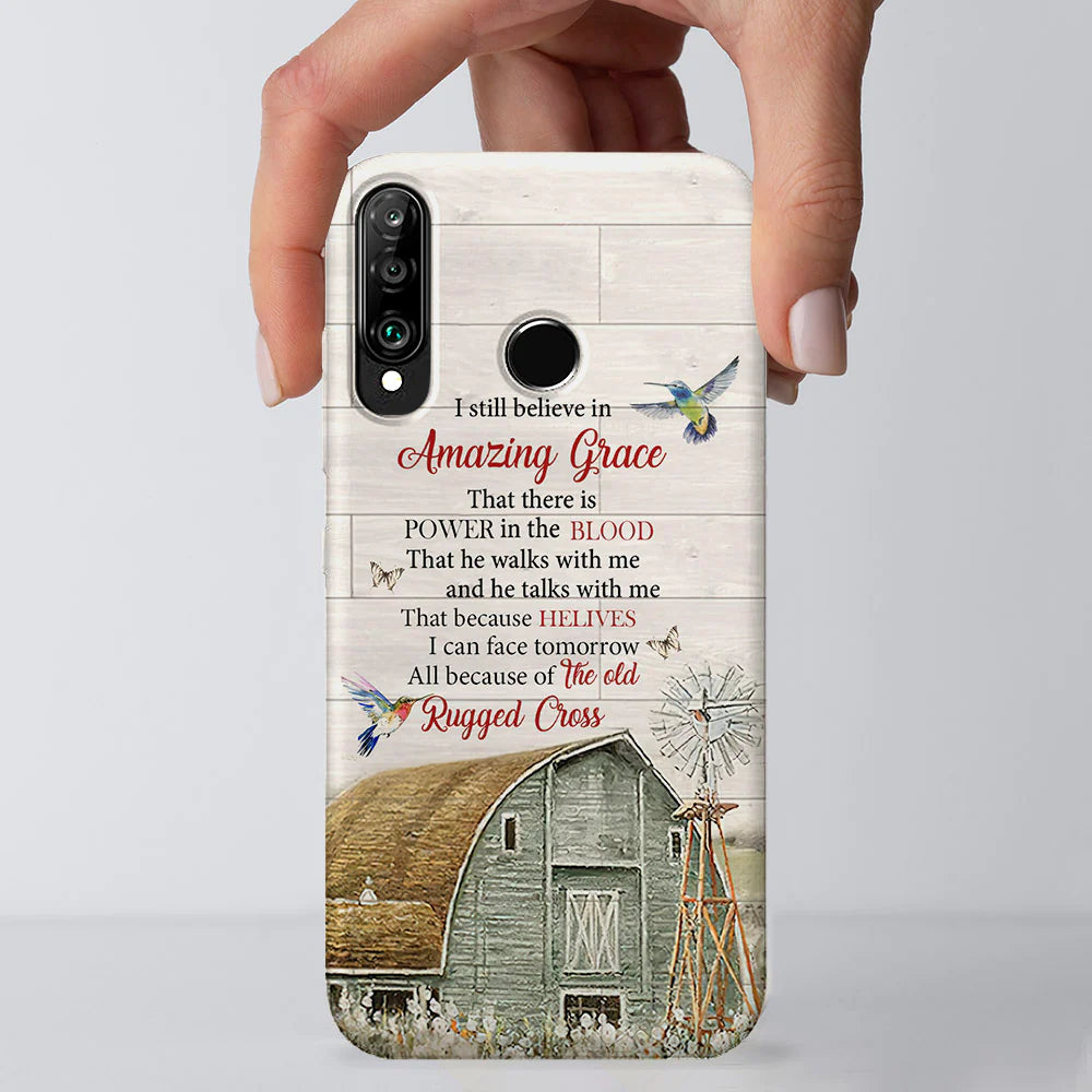 Christianartbag Phone Case, I Still Believe In Amazing Grace Phone Case, Personalized Phone Case, Christian Phone Case, Jesus Phone Case, Bible Verse Phone Case. - Christian Art Bag