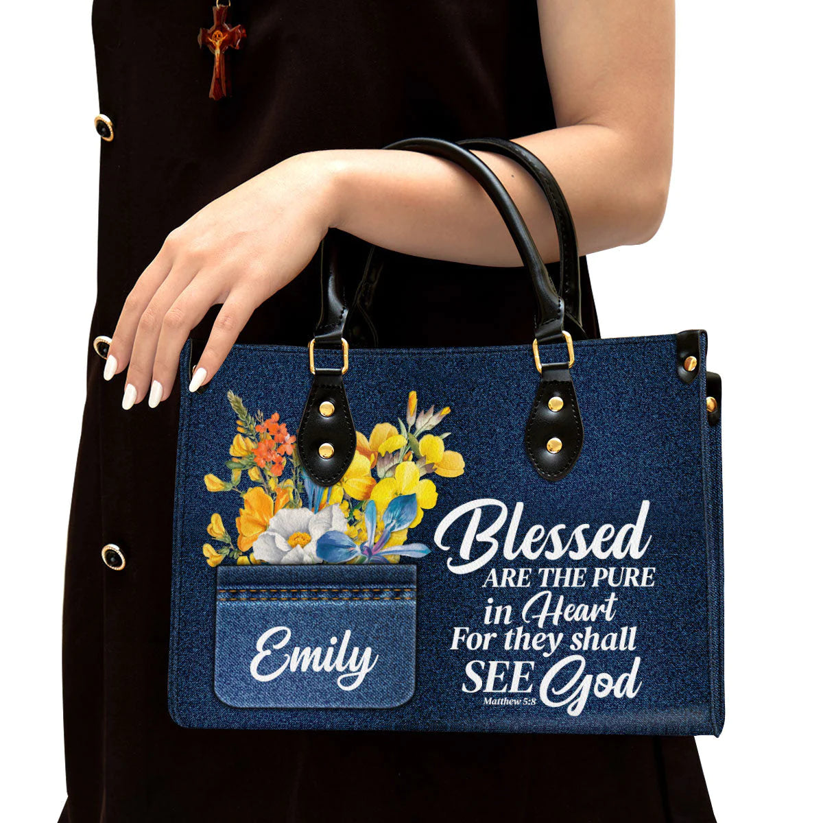 Christianart Handbag, This Is The Day That The Lord Has Made, Personalized Gifts, Gifts for Women, Christmas Gift. - Christian Art Bag