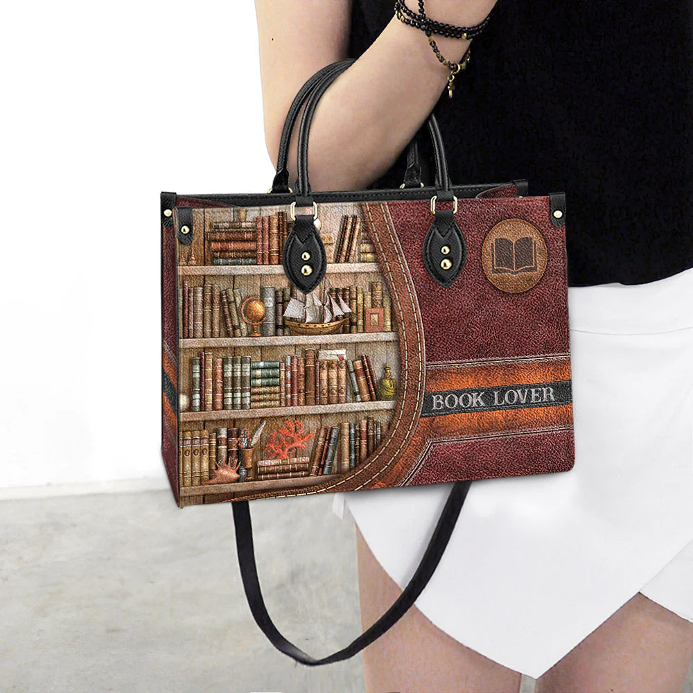 Christianartbag Handbags, Book Lovers, Handbag Design, Monogram Leather Handbag, Gifts for Women, CABLTB02271223. - Christian Art Bag