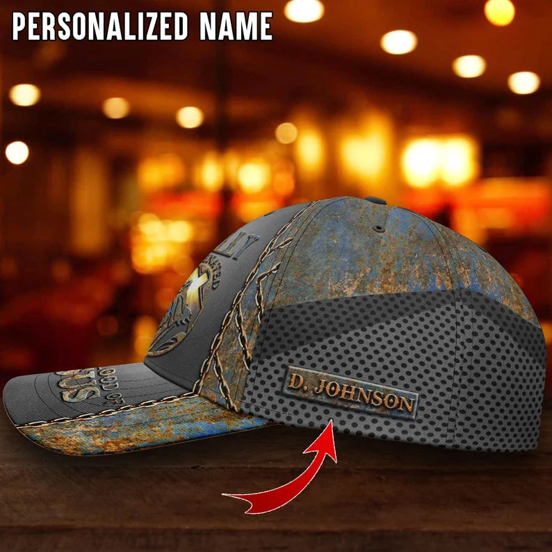 Christianartbag Cap, Custom name Jesus 3D All Over Print cap, warrior of Christ cap, Knight Templar, Jesus gift for Dad, Personalized Cap, Cap for Dad, CABCAP02060624.