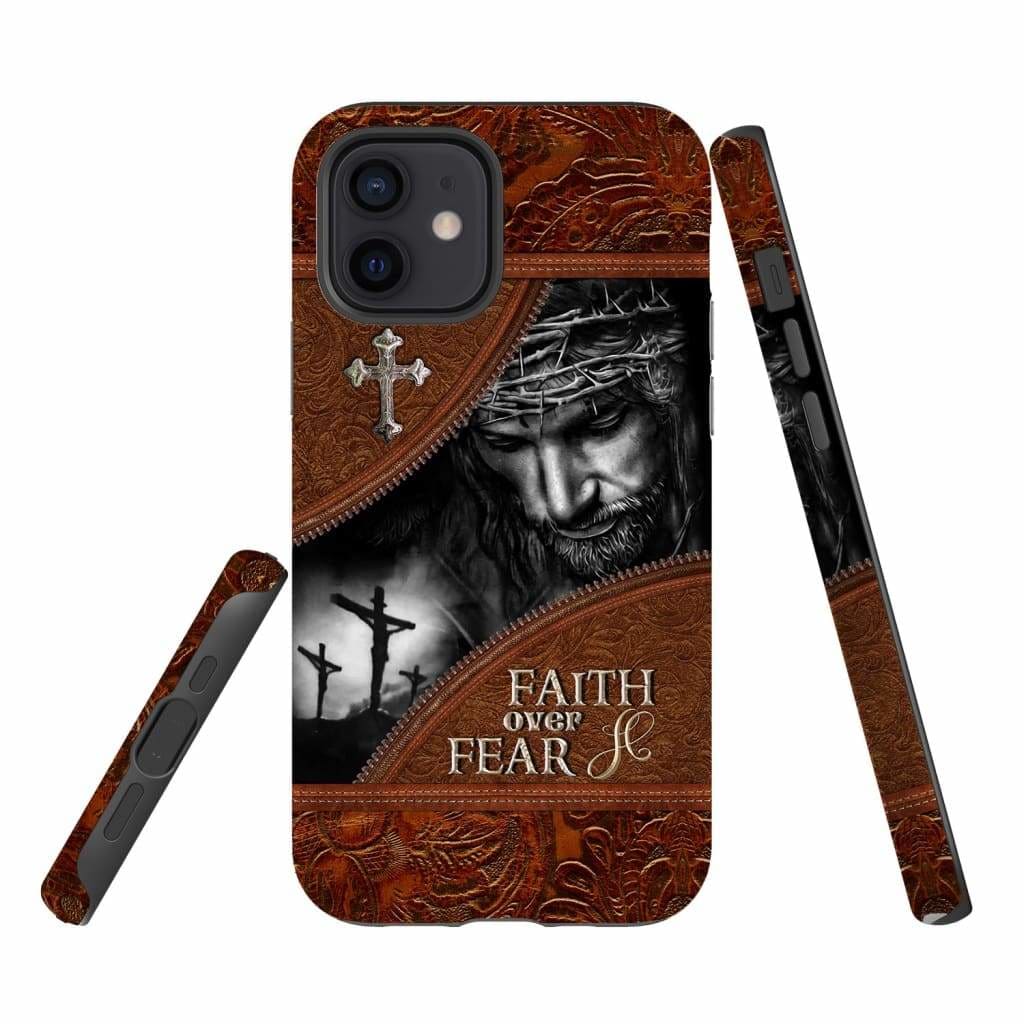 Christianartbag Phone Case, Jesus Christ Faith Over Fear, Personalized Phone Case, Christian Phone Case, Jesus Phone Case, Bible Verse Phone Case Christianartbag Phone Case, Jesus Christ Faith Over Fear, Personalized Phone Case, Christian Phone Case, Jesus Phone Case, Bible Verse Phone Case