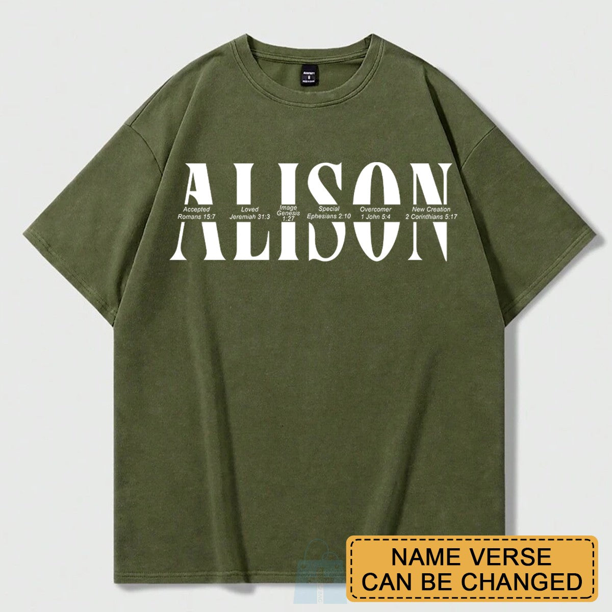 CHRISTIANARTBAG Personalized T-Shirt: Uncover the sacred meaning of your name - Personalized T-Shirt - CAB01070225.