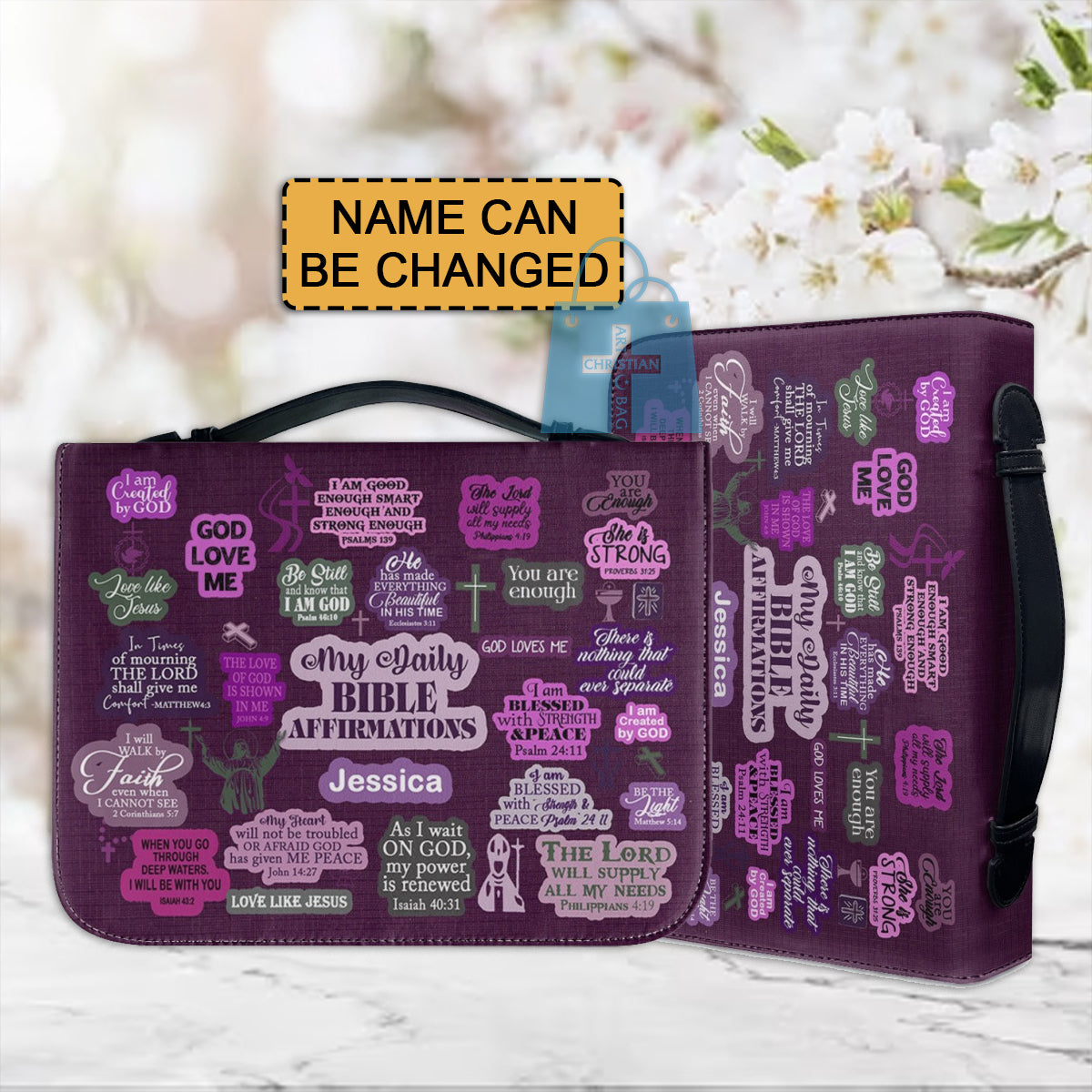 Personalized Christian Products  Bible Covers, Handbags, T-Shirts & More