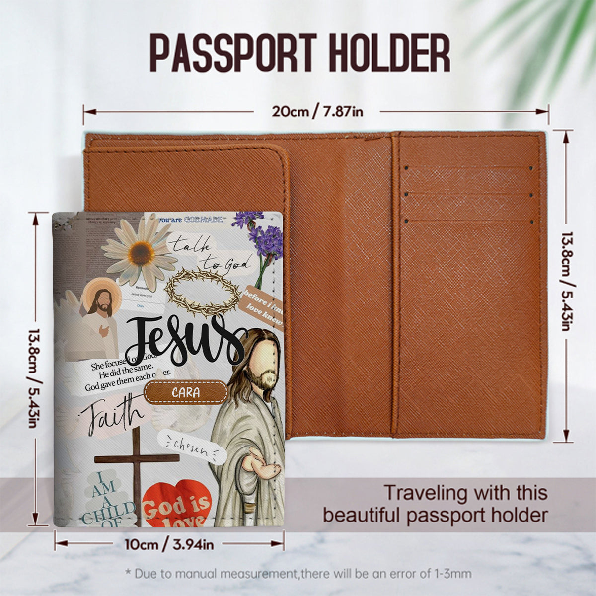 Personalized Christian Passport Cover – GOD is Love