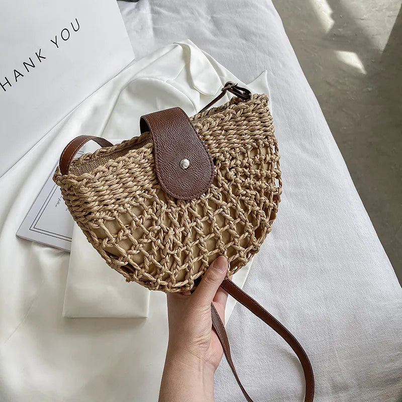 Rattan bag fashion shop