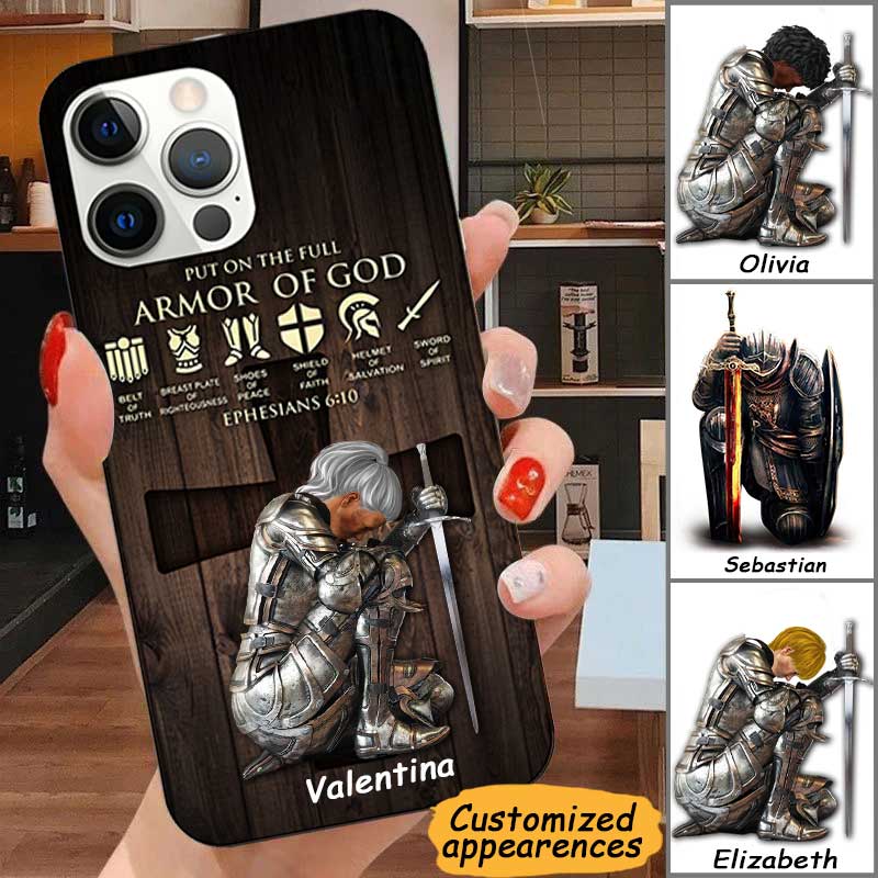 Christianartbag Phone Case, Put On The Full Armor Of God, Personalized Phone Case, Christian Phone Case, Jesus Phone Case, Bible Verse Phone Case Christianartbag Phone Case, Put On The Full Armor Of God, Personalized Phone Case, Christian Phone Case, Jesus Phone Case, Bible Verse Phone Case