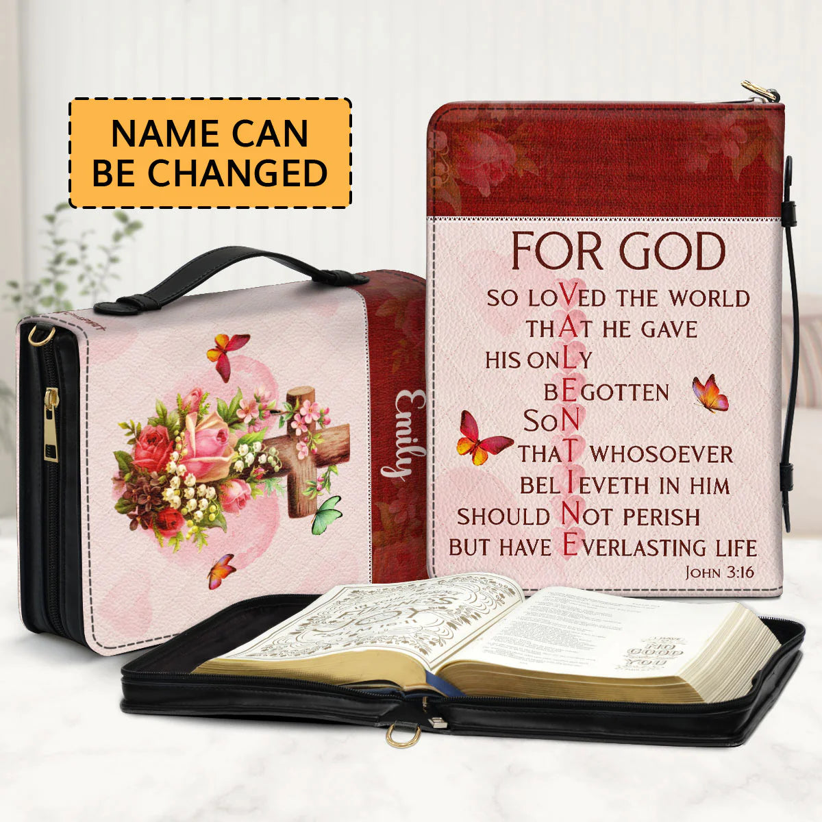 Personalized Christian Products  Bible Covers, Handbags, T-Shirts & More