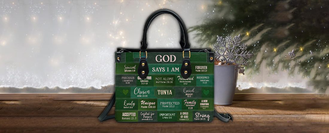 Customizing Leather Handbags with Personalized Christian Messages