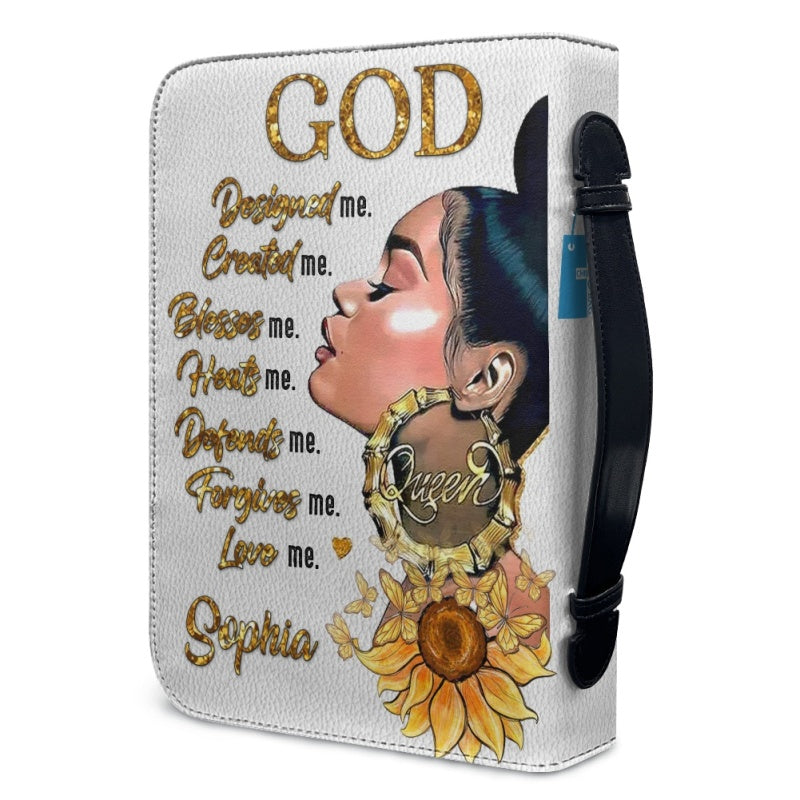 Christianartbag Bible Cover, GOD Says You Are Bible Cover, Personalized Bible Cover, Bible Cover For Women, Christian Gifts, CAB01151023. - Christian Art Bag