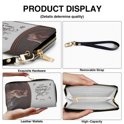 Personalized Christian Leather Handbag with Bible Verse – Faith-Inspired Gift for Women