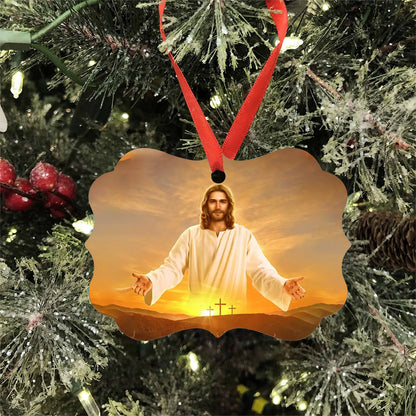 Christianartbag Ornament, Surrounded By Your Glory, Christmas Ornament, Christmas Gift, Personalized Ornament, CABOM01301023 - Christian Art Bag