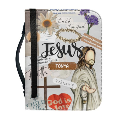 Christianartbag Bible Cover, My Bible Affirmations Personalized Bible Cover, Personalized Bible Cover, Purple Bible Cover, Christmas Gift, CABBBCV02160923. - Christian Art Bag