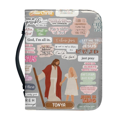 Christianartbag Bible Cover, My Bible Affirmations Personalized Bible Cover, Personalized Bible Cover, Purple Bible Cover, Christmas Gift, CABBBCV01160923. - Christian Art Bag