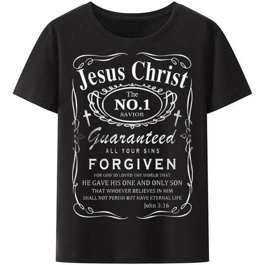 Christianartbag Funny T-Shirt, Jesus Christ No 1, Christian humor, Funny religious shirts, Unisex T-shirt. - Christian Art Bag