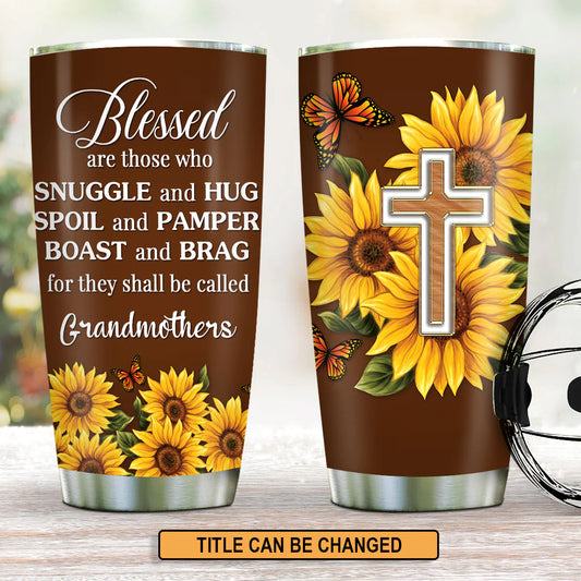 Christianartbag Drinkware, Blessed Are Those Who Snuggle, Personalized Mug, Tumbler, Personalized Gift. - Christian Art Bag
