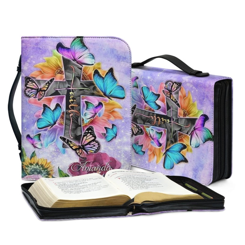 CHRISTIANARTBAG Bible Covers - Bible Emergency Numbers Bible-Cover - CABBBCV04080524.