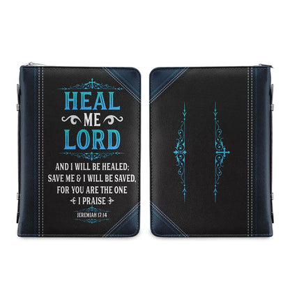 Christianart Bible Cover, Heal Me Lord And I Will Be Healed Jeremiah 17:14, Personalized Gifts for Pastor, Gifts For Women, Gifts For Men. - Christian Art Bag