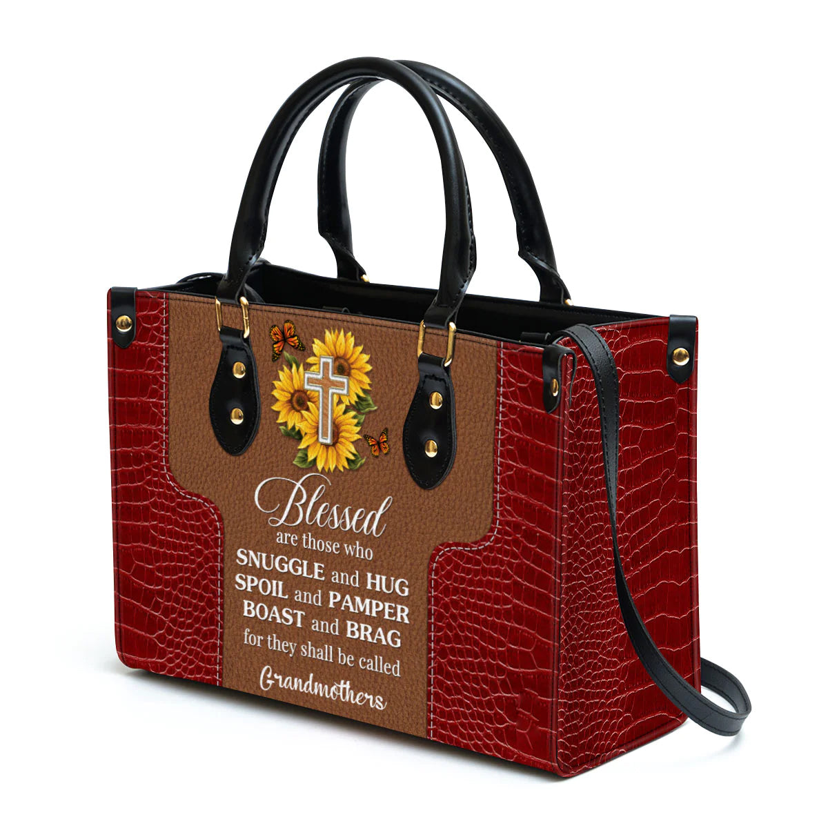 Christianart Designer Handbags, Blessed Are Those Who Spoil And Pamper, Personalized Gifts, Gifts for Women, Christmas Gift. - Christian Art Bag