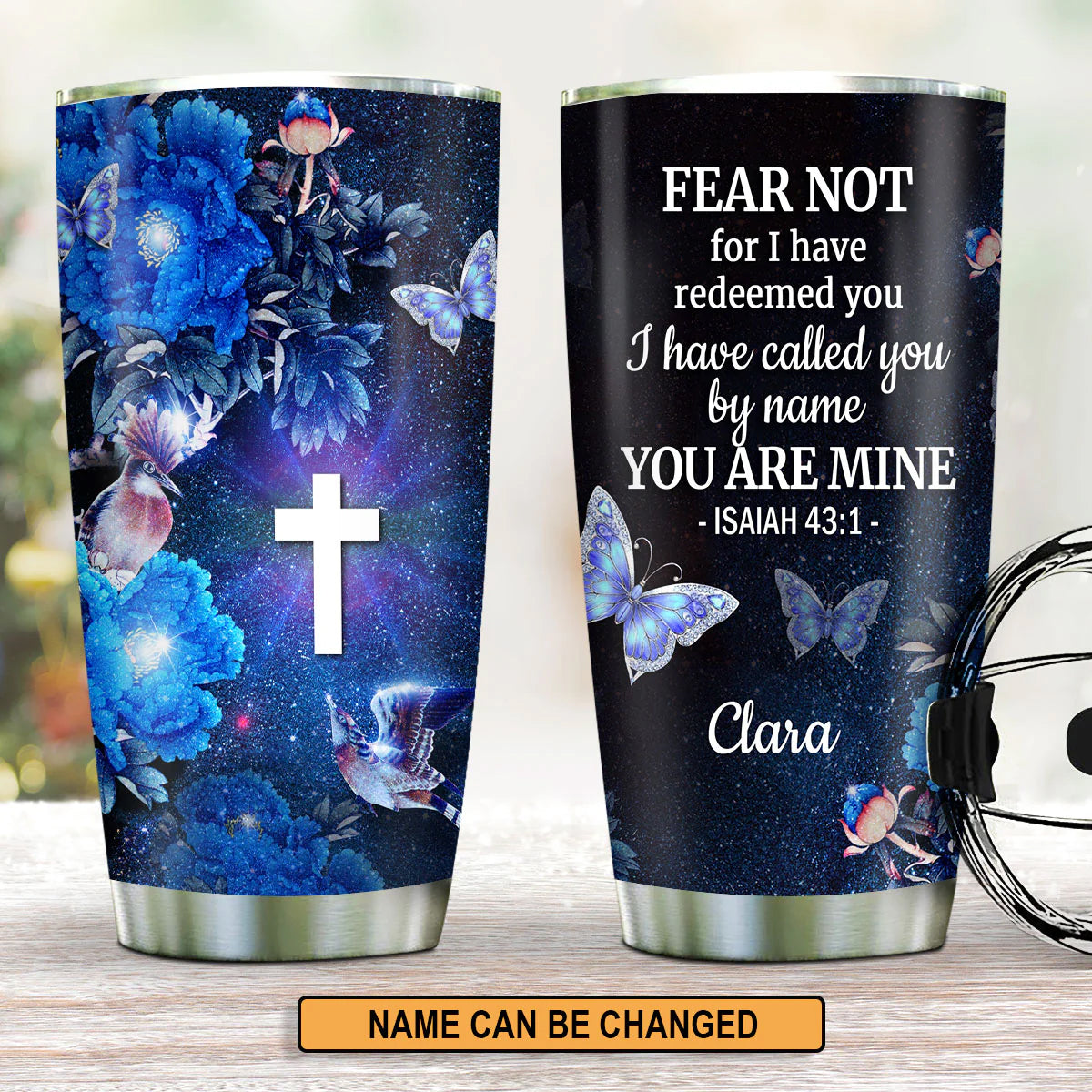 Christianartbag Drinkware, I Have Called You By Name, Personalized Mug, Tumbler, Personalized Gift. - Christian Art Bag