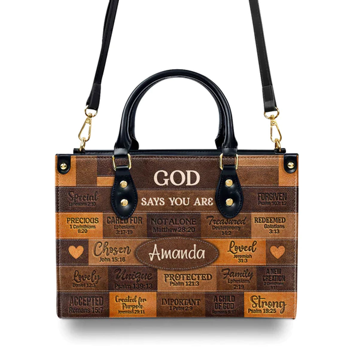 Christianartbag Handbags God Says You Are Leather Bags