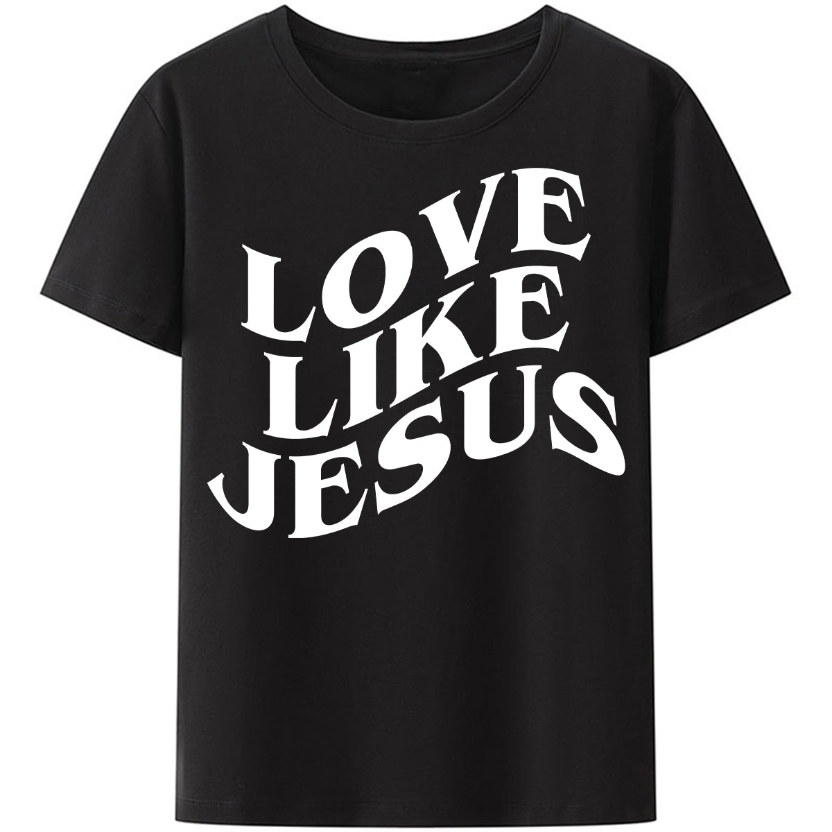 Christianartbag Funny T-Shirt, Christian Art Shirt, Love Like Jesus T-Shirt, Jesus T-Shirt, Unisex T-Shirt. - Christian Art Bag