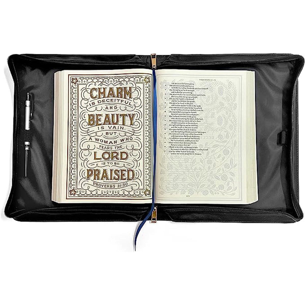 Christianart Bible Cover, 7 Promises Of Jesus, lion and judah, Gifts For Women, Gifts For Men, Christmas Gift. - Christian Art Bag