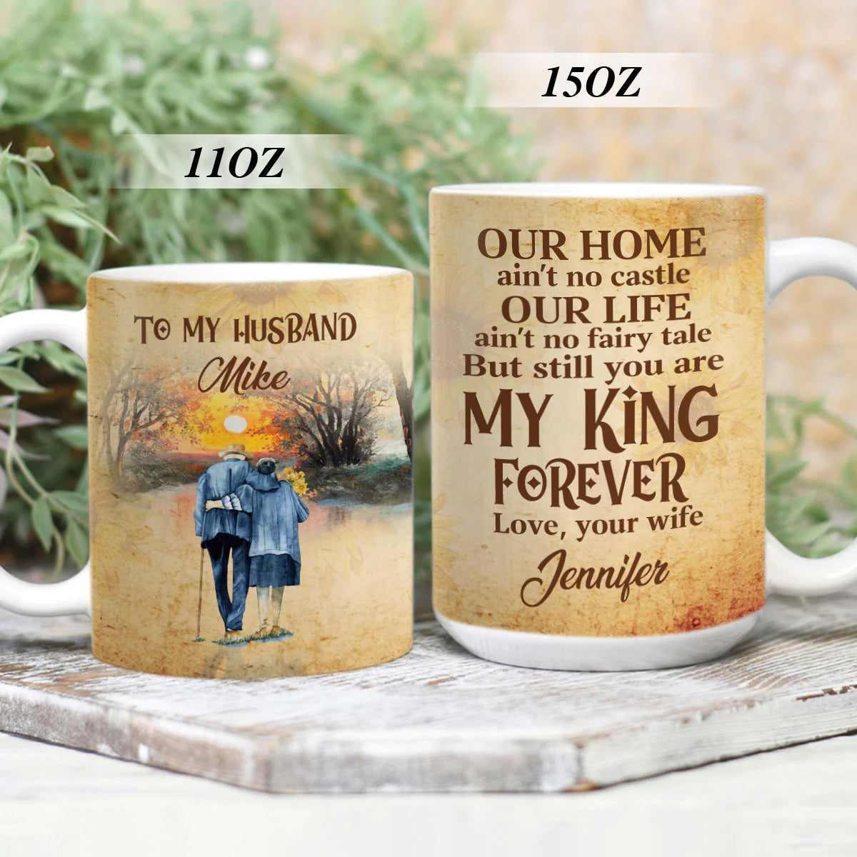 Christianartbag Drinkware, To My Husband You Are My King, Personalized Mug, Tumbler, Personalized Gift. - Christian Art Bag