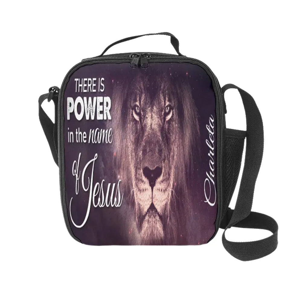 HPSP Checkbook Cover, PU Card Bag, There Is Power In The Name Of Jesus, Special Personalized - Christian Art Bag