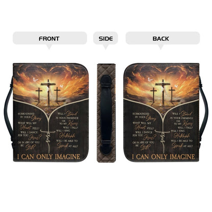 CHRISTIANARTBAG Bible Cover - Heaven's Embrace Personalized Bible Cover - CABBBCV02170324.