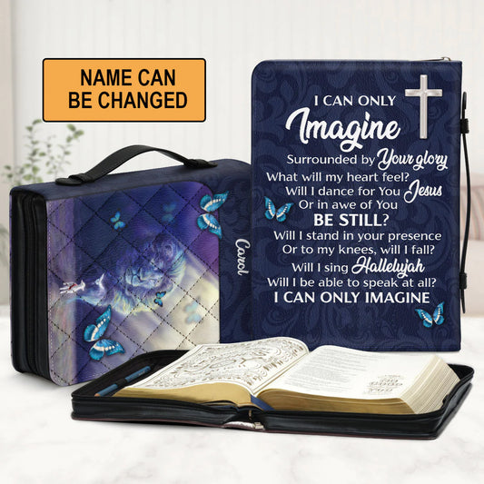 Christianart Bible Cover, I Can Only Imagine, Personalized Gifts for Pastor, Gifts For Women, Gifts For Men. - Christian Art Bag