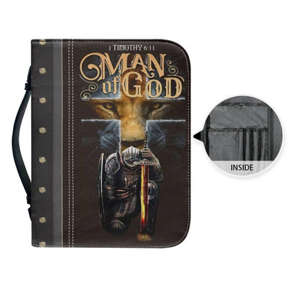 CHRISTIANARTBAG Bible Cover - Uncover the sacred meaning of your name - Custom Name - Personalized Bible Cover, CABBBCV0122824