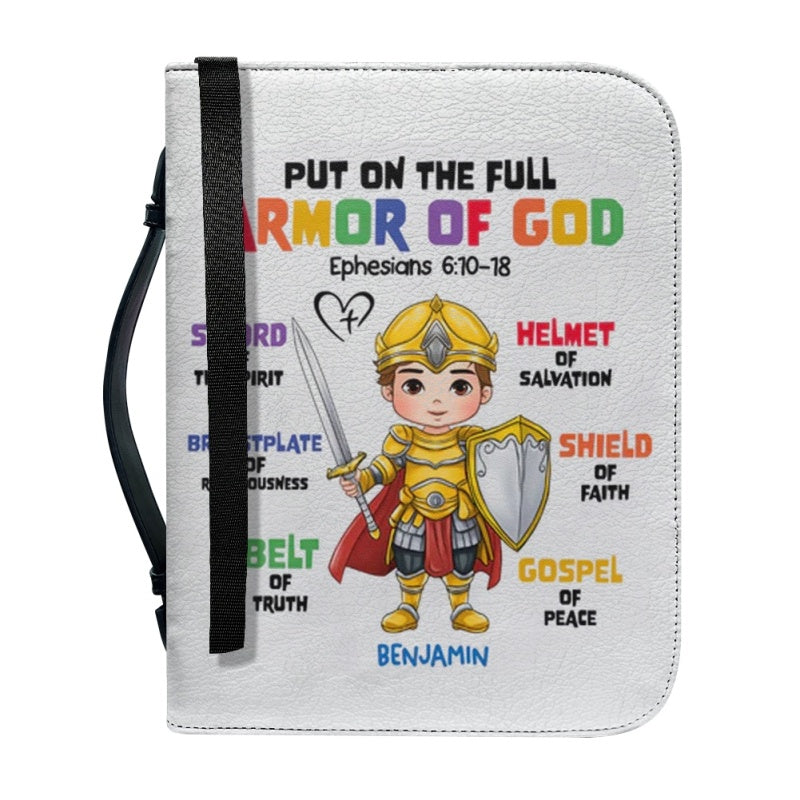 Christianartbag Bible Cover for Children, GOD Says I Am Bible Cover for Children, Cute Animal Bible Cover, Personalized Bible Cover, Bible Cover For Kids, Christian Gifts for Kids, CABCK01191023