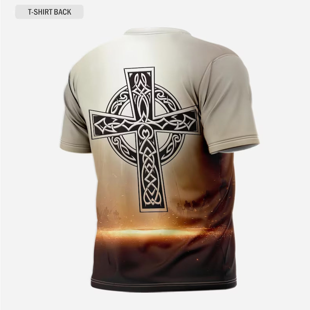 Christianartbag Clothing, Put On The Full Armor of God, Christian 3D T-Shirt, Christian 3D Hoodie, Christian 3D Sweater, Unisex 3D T-Shirt. - Christian Art Bag