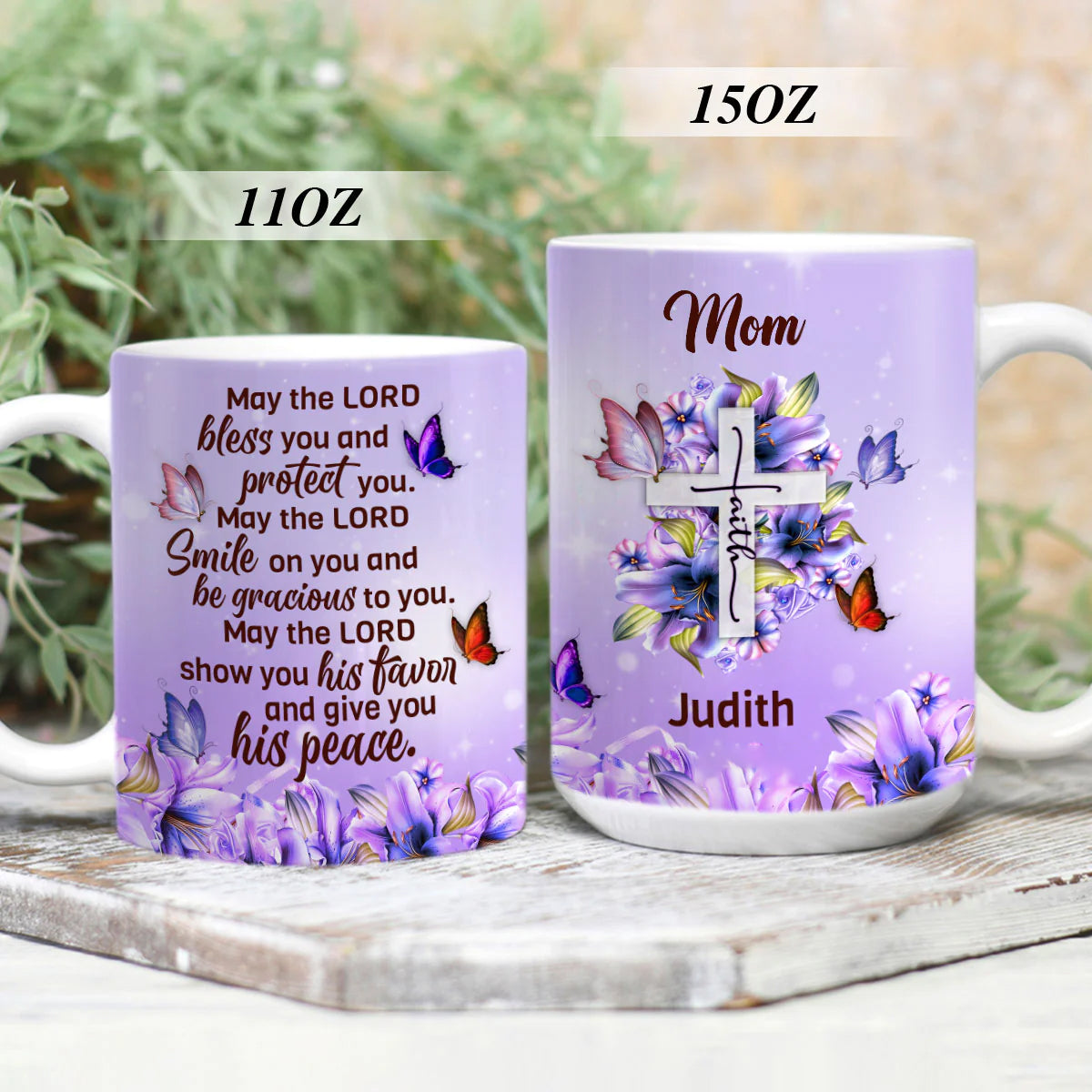Christianartbag Drinkware, May The Lord Bless You, Personalized Mug, Tumbler, Personalized Gift for Mom - Christian Art Bag