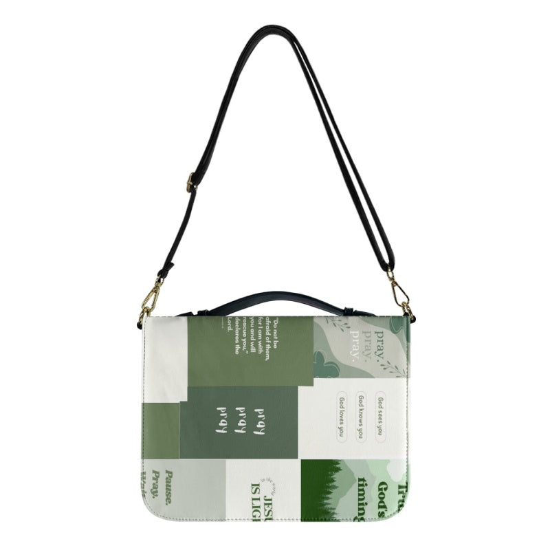 CHRISTIANARTBAG Bible Covers - Green Pray Bible Cover - CABBBCV03080624