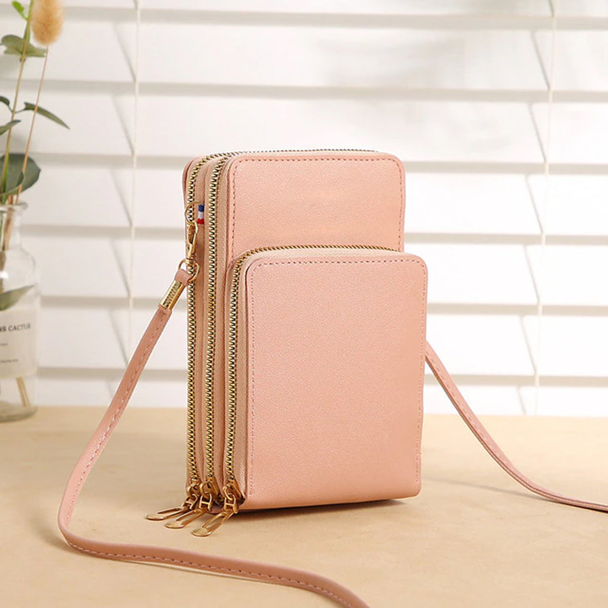 HPSP Personalized Touch Screen Phone Bag Crossbody Bags Women RFID Multifunctional Shoulder Wallet Mini Women's Bag Mobile Wallet Card Holder New - Christian Art Bag