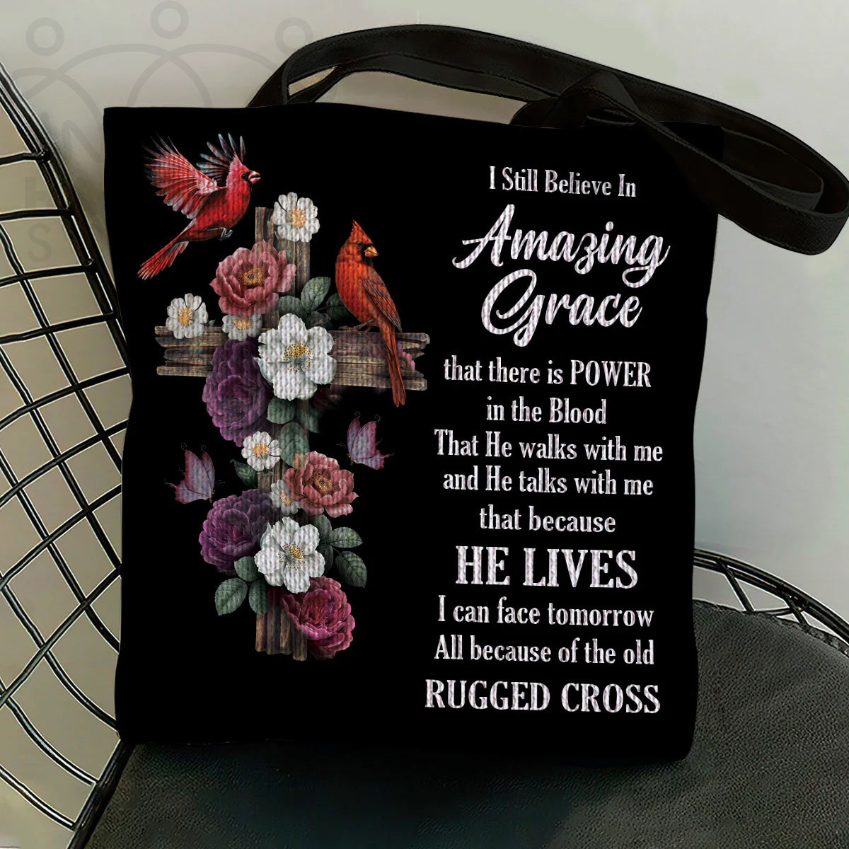 Christianart Handbag, Personalized Hand Bag, I Still Believe In Amazing Grace, Personalized Gifts, Gifts for Women. - Christian Art Bag