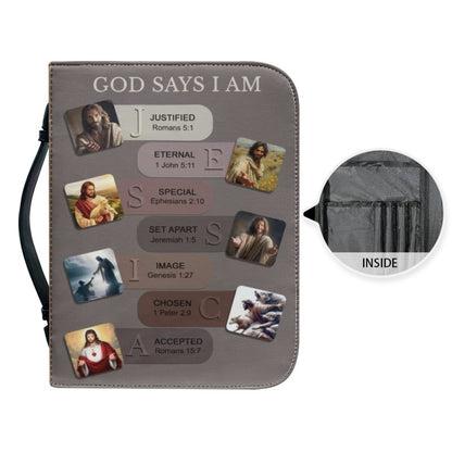 CHRISTIANARTBAG Bible Cover - Uncover the sacred meaning of your name - Personalized Bible Cover, CABBBCV0126924.