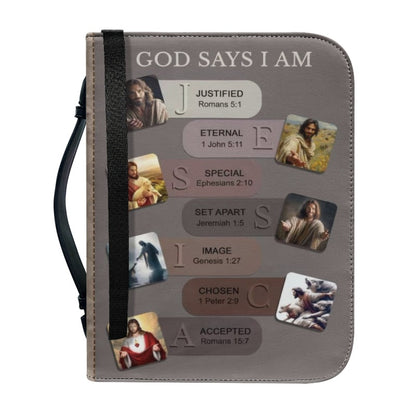 CHRISTIANARTBAG Bible Cover - Uncover the sacred meaning of your name - Personalized Bible Cover, CABBBCV0126924.