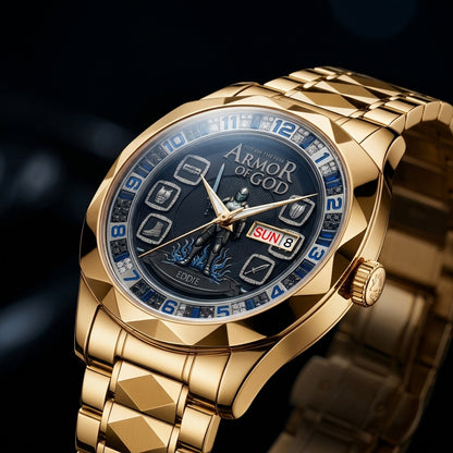 The Armor of God Collection: Personalized Luxury Men’s Women's Watches by CHRISTIANARTBAG CAB01060226