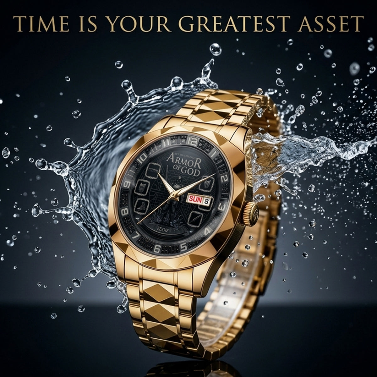 The Armor of God Collection: Personalized Luxury Men’s Women's Watches by CHRISTIANARTBAG CAB01060226