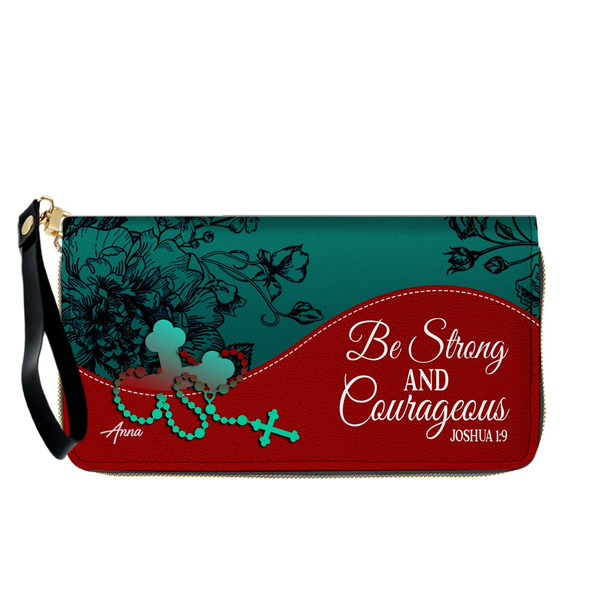 Personalized Christian Leather Handbag – Christian Christmas Gift for Women