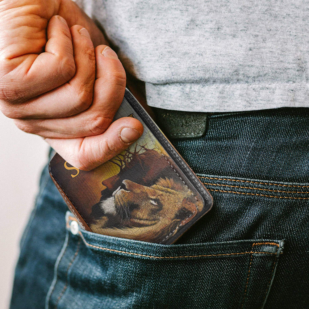 Personalized Men's Wallet - Name Of Jesus | CHRISTIANARTBAG CABW03200524