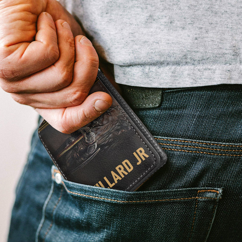 Personalized Men's Wallet - I Am Son Of God | CHRISTIANARTBAG CABW06200524