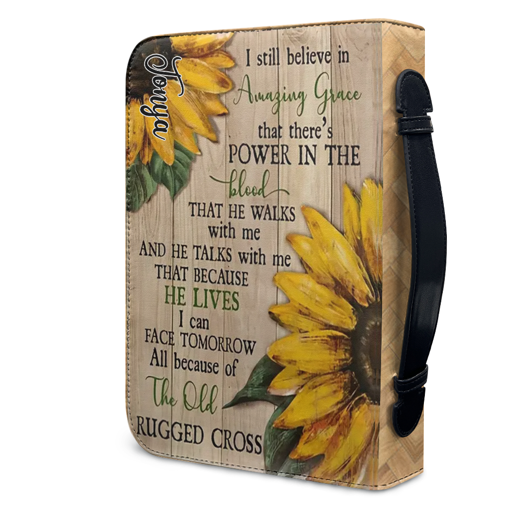 Christianartbag Bible Cover, It's Okay Personalized Bible Cover, Sunflower Butterfly Bible Cover, Personalized Bible Cover, Christmas Gift, CABBBCV02270923. - Christian Art Bag