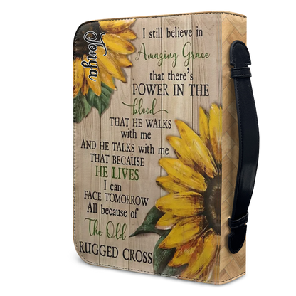 Christianartbag Bible Cover, It's Okay Personalized Bible Cover, Sunflower Butterfly Bible Cover, Personalized Bible Cover, Christmas Gift, CABBBCV02270923. - Christian Art Bag