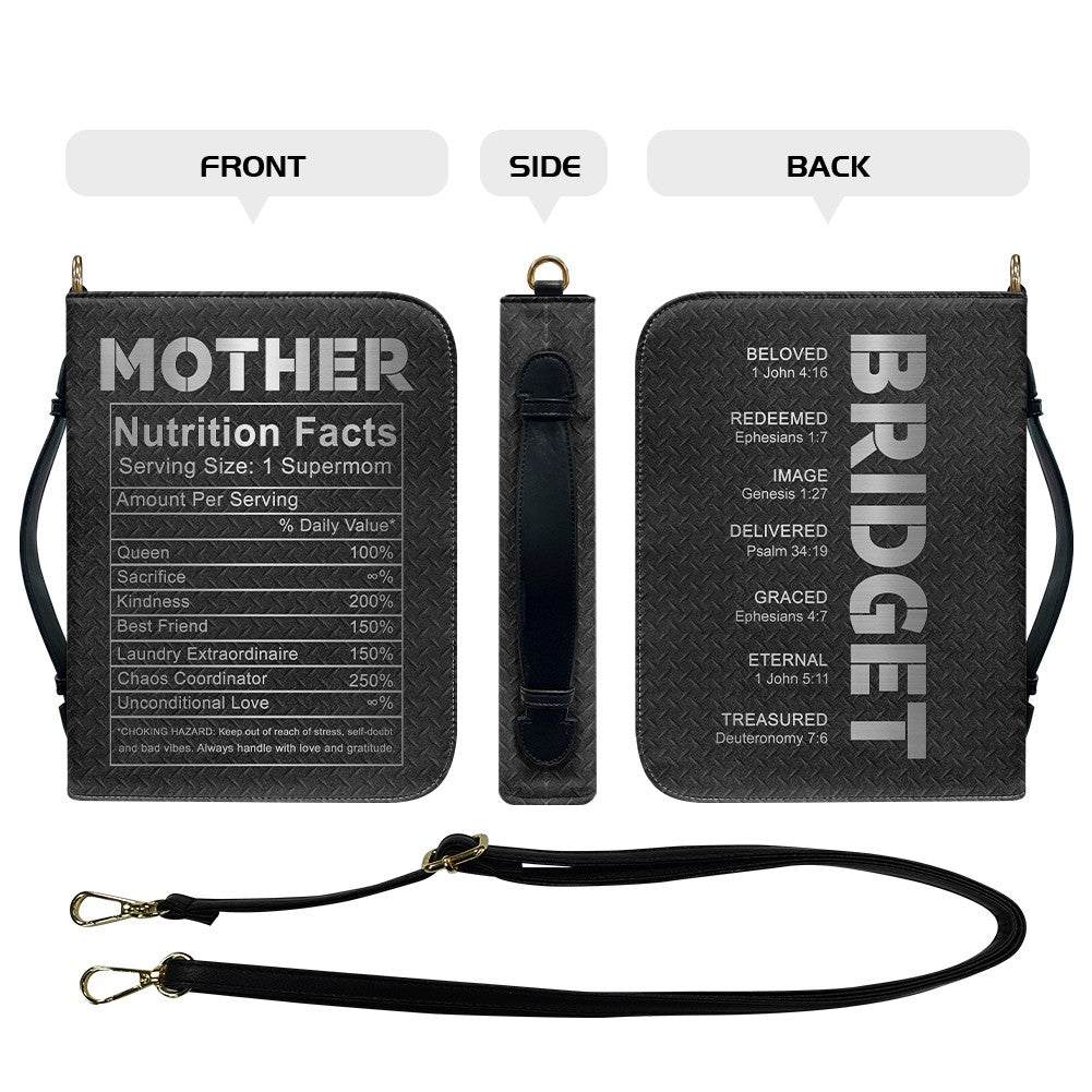 CHRISTIANARTBAG Bible Cover - Personalized Bible Cover for Father, Mother – Uncover the sacred meaning of your name - CAB0121925