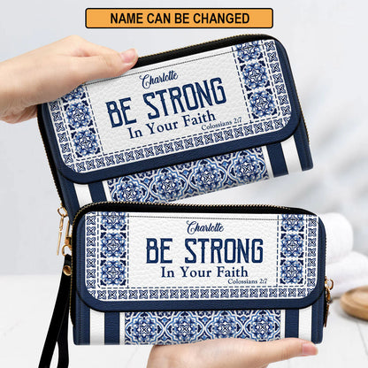Christianartbag Handbag, Be Strong In Your Faith, Personalized Gifts, Gifts for Women, Christmas Gift. - Christian Art Bag
