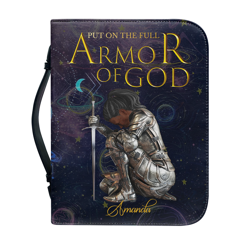 Personalized Bible Covers by CHRISTIANARTBAG: "Put on the Full Armor of GOD"