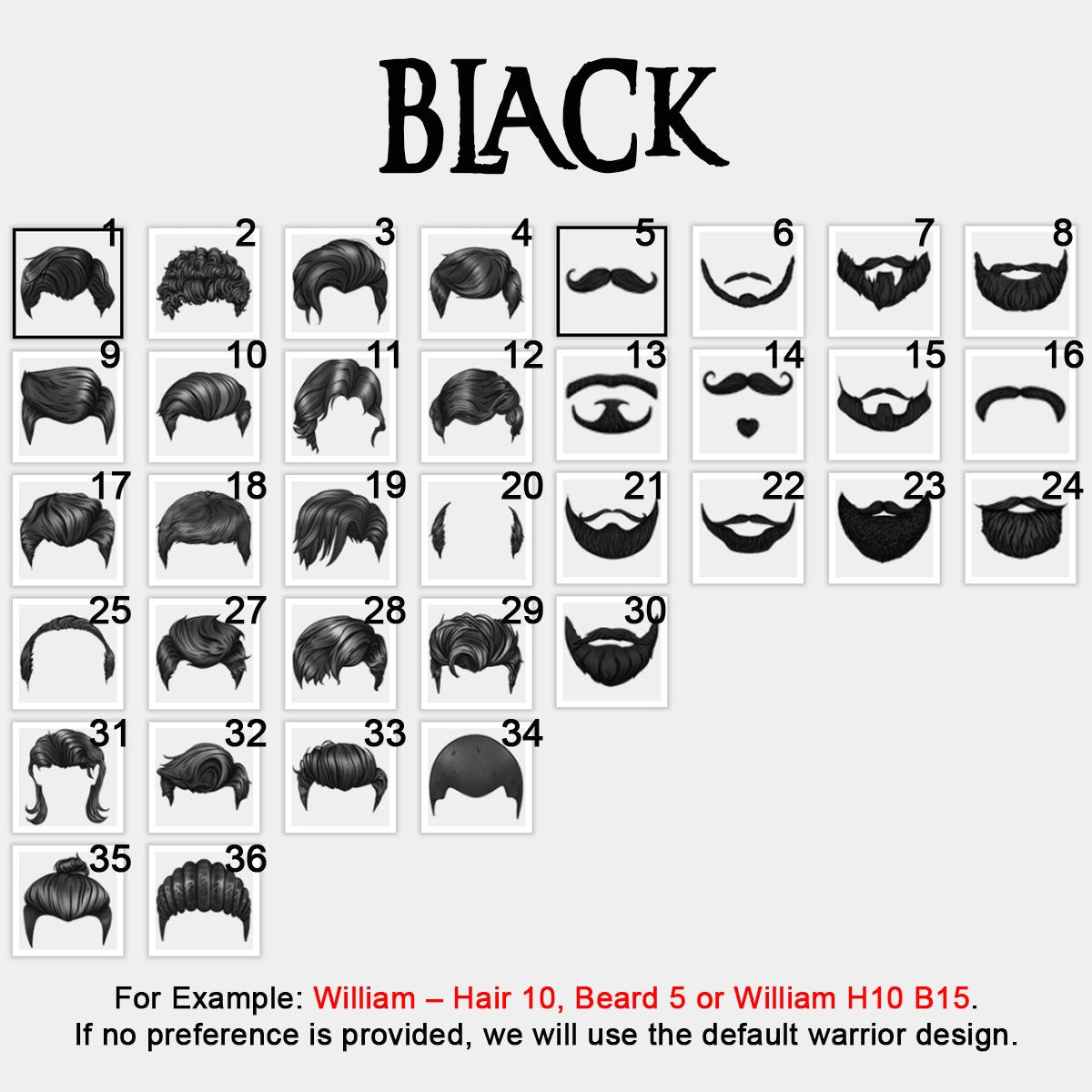 Personalized Christian Bible Cover for Men – A Warrior of Christ Design with Custom Name, Hair & Beard